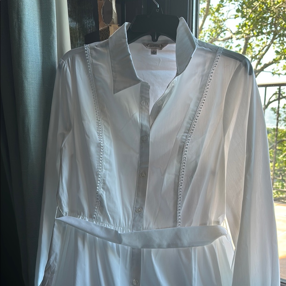 Nanette Lepore Classic White Blouse